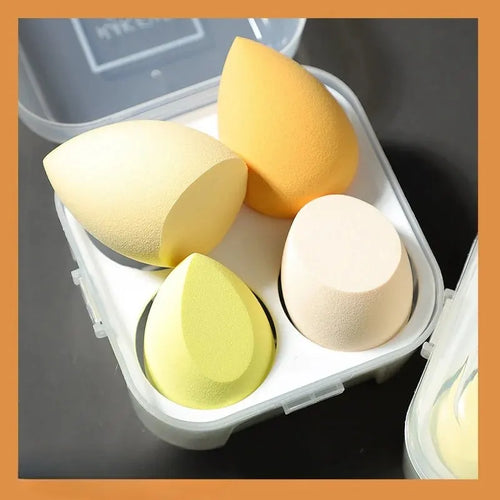 Dry and Wet Dual-purpose Makeup Egg Puff, Makeup Egg Sponge Ball,