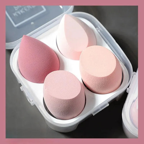 Dry and Wet Dual-purpose Makeup Egg Puff, Makeup Egg Sponge Ball,