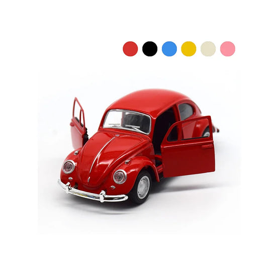 Alloy Car Model Beetle Vintage Door Opening