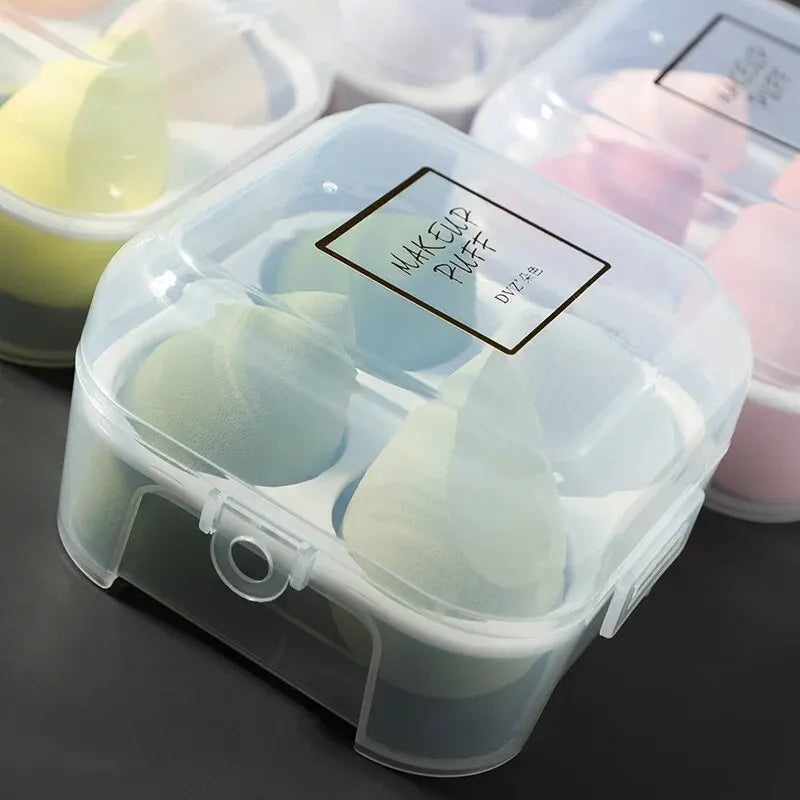 Dry and Wet Dual-purpose Makeup Egg Puff, Makeup Egg Sponge Ball,