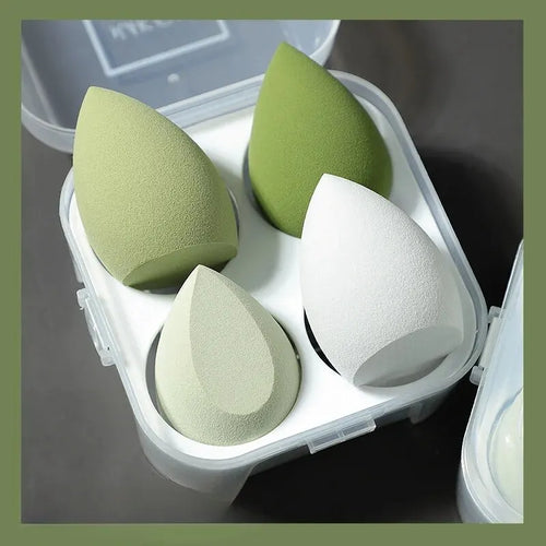 Dry and Wet Dual-purpose Makeup Egg Puff, Makeup Egg Sponge Ball,