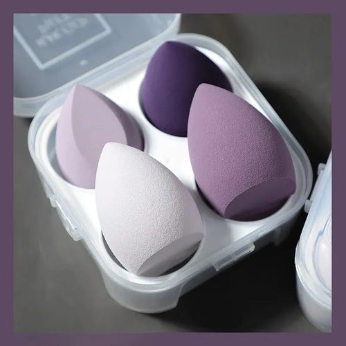 Dry and Wet Dual-purpose Makeup Egg Puff, Makeup Egg Sponge Ball,