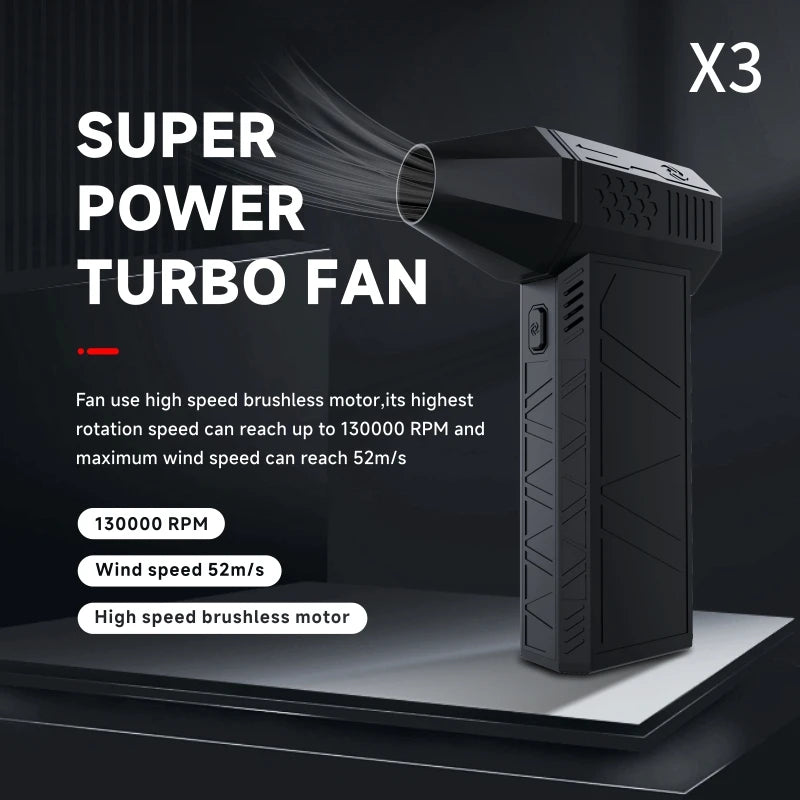 New Mini Turbo Fan X3