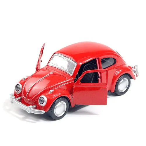 Alloy Car Model Beetle Vintage Door Opening