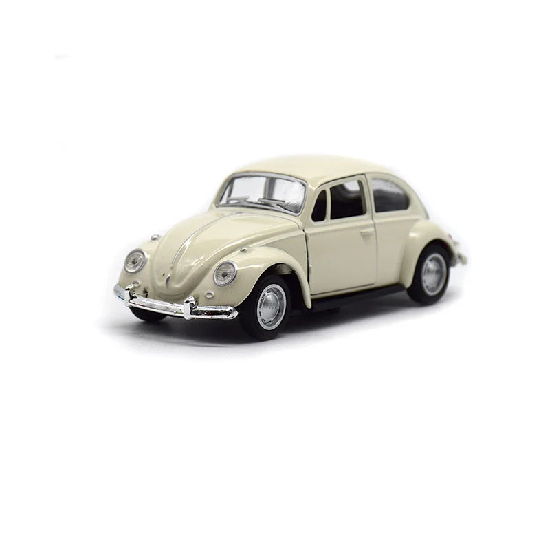 Alloy Car Model Beetle Vintage Door Opening