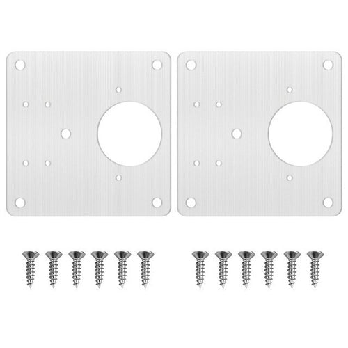 KAK Edelstahl Schrank Scharnier Reparatur Platte 1 8 Pack Tür