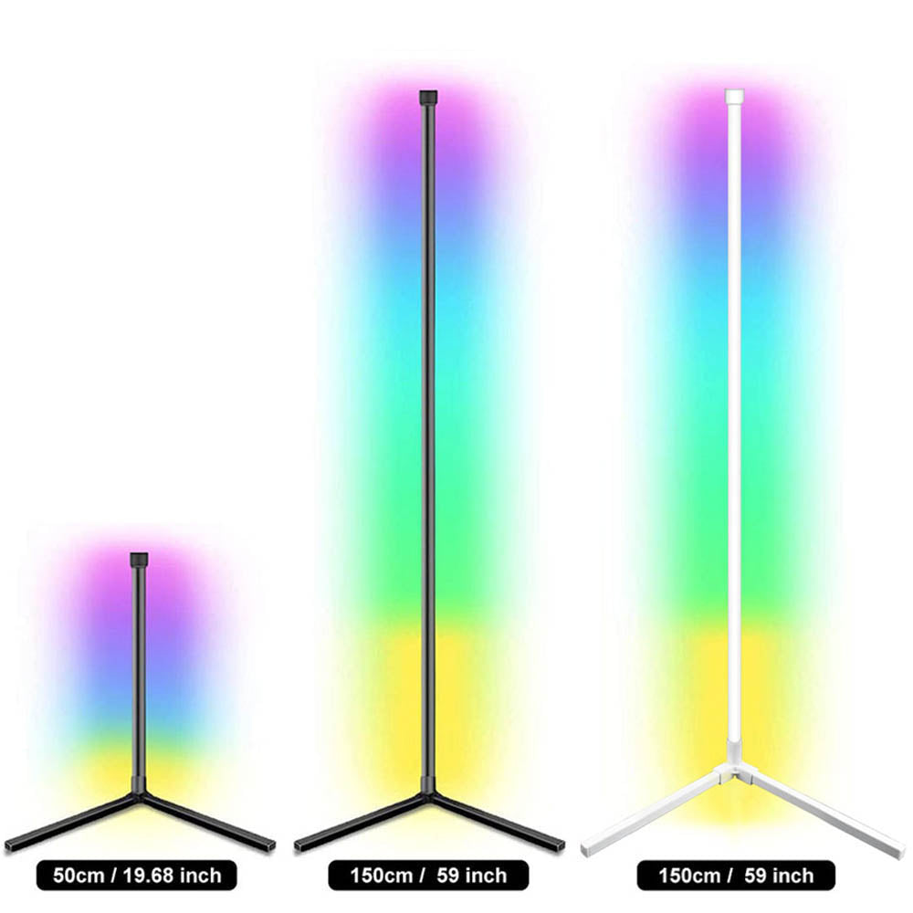 Rgb Led Floor Lamps for Indoor with Bluetooth Remote.